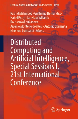 Distributed Computing and Artificial Intelligence, Special Sessions I