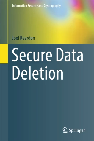 book cover: Secure Data Deletion