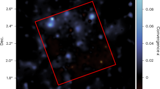 An ultra-high-resolution map of (dark) matter