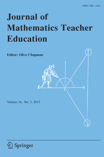Journal of Mathematics Teacher Education Volume 25 Issue 5