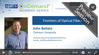 Still image of webinar video