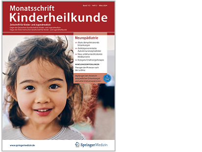 Monatsschrift Kinderheilkunde