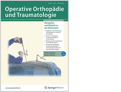Operative Orthopädie und Traumatologie
