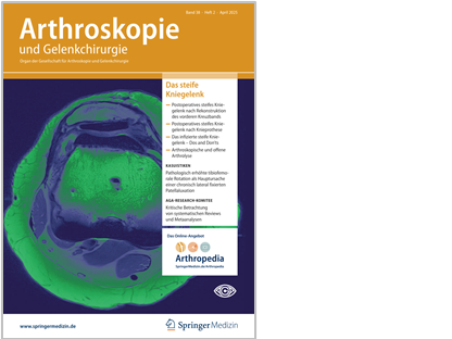 Arthroskopie