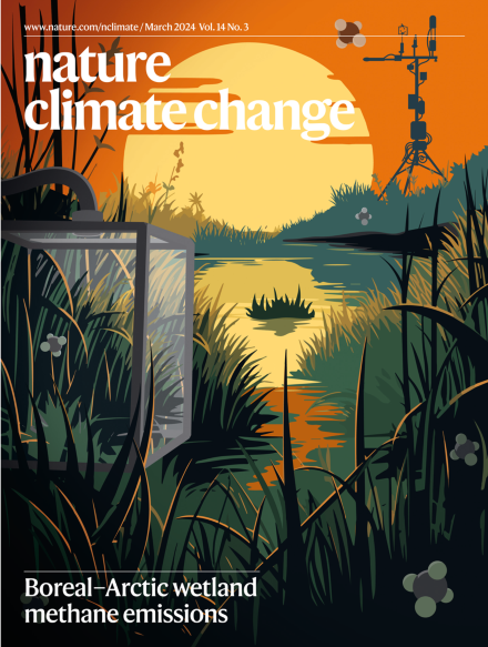 Imagem de capa do livro Nature Climate Change