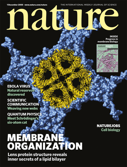 Volume 438 Issue 7068, 1 December 2005