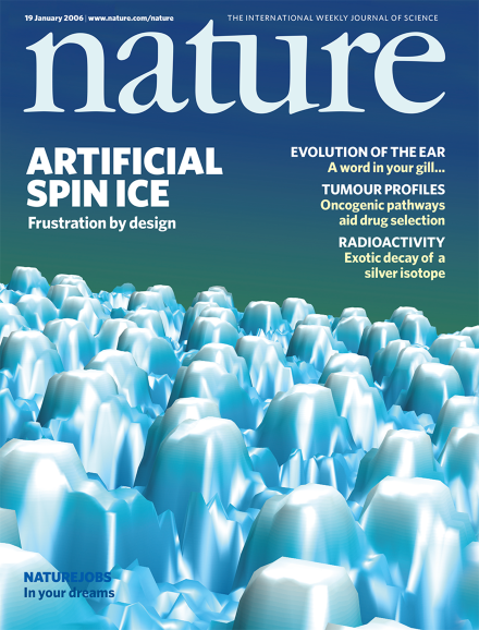 Volume 439 Issue 7074, 19 January 2006