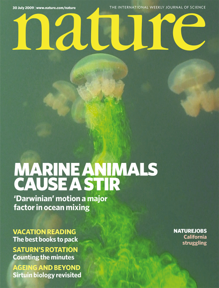 Volume 460 Issue 7255, 30 July 2009