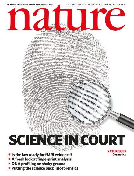 Volume 464 Issue 7287, 18 March 2010
