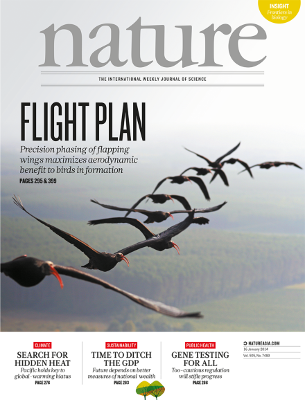 科学雑誌 Nature ネイチャー 2014.1.30 Vol. 505-