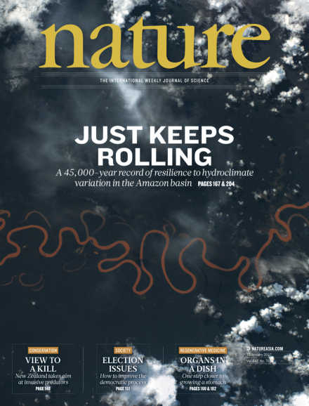Volume 541 Issue 7636, 12 January 2017