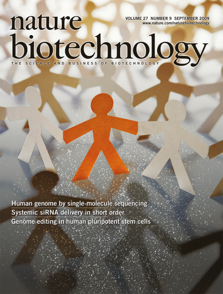 洋書 Biotechnology and the Human Genome Volume 27 Issue 9, September 2009