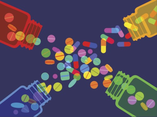 Photo: nature.com Silhouettes of pill jars