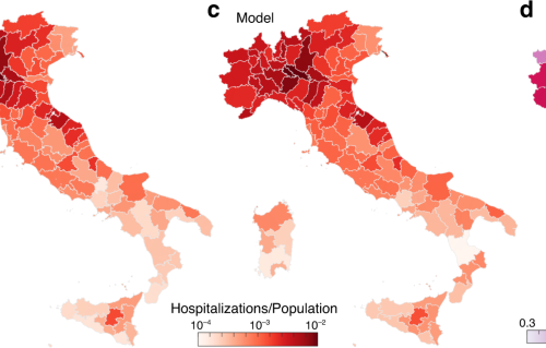 The Geography Of Covid 19 Spread In Italy And Implications For The Relaxation Of Confinement Measures Nature Communications
