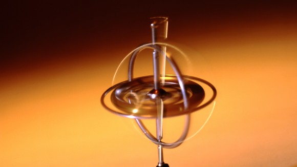 Spinning gyroscope.
