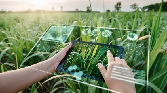 Planting Using Technology Precision agriculture and smart farming
