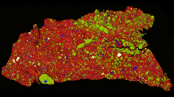 Chemical map of grain A0037 from the Ryugu sample 