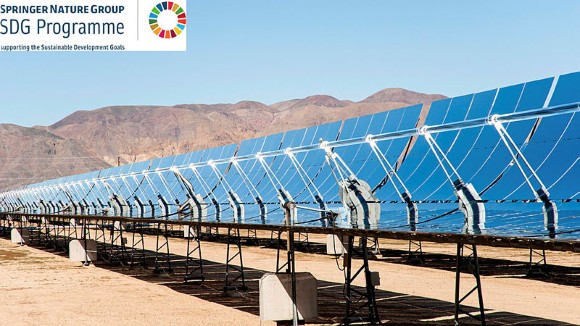 Solar thermoelectric farm in the Mojave desert  *** Local Caption *** © Mel Stoutsenberger / Stock.adobe.com
