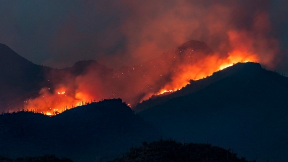 Wildfire Hazards in a Warming World