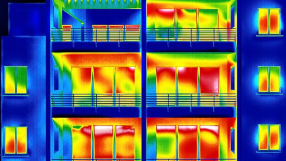 Apartment building thermal imaging