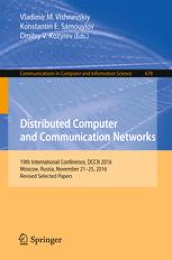 Chapter Cover Two Asymptotic Conditions In Queue With Mmpp Arrivals And Feedback Springerlink