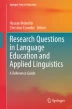 research questions about language learning
