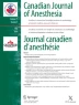 recent research articles in anesthesiology