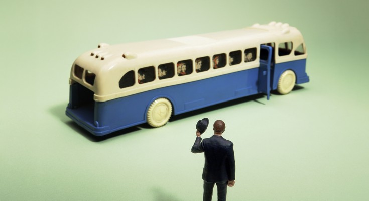 bus figurine