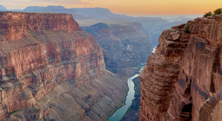 Colorado river in Grand Canyon