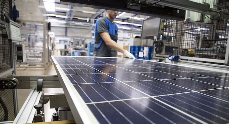 Manufacturing solar cells
