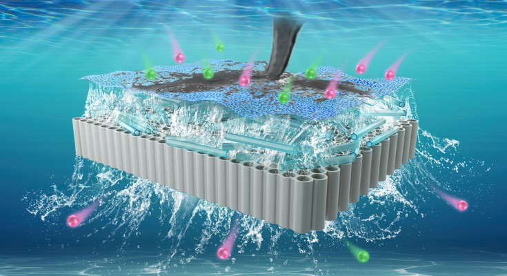 Nanometer thin membranes filtering boron and phosphorus from water