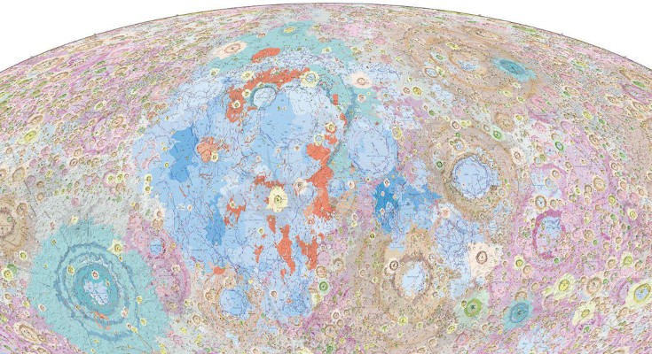 A geologic map of the Moon