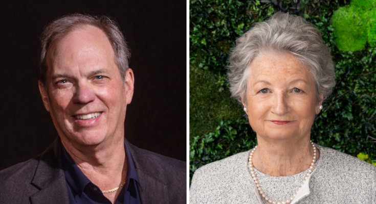 Side by side images of David Hertzog and Katherine High, some of the winner's of the 2026 Breakthrough prizes