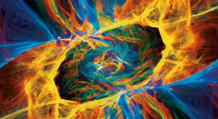 Visualisation of a chaotic photonic microcavity