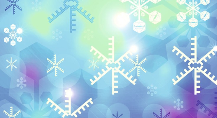 Drugs in snowflake shapes