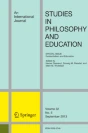scholarly article philosophy of education