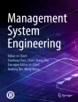 Home | Management System Engineering | Springer Nature Link