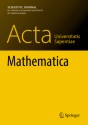 Springer journals in Mathematics