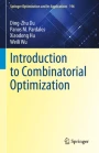 Introduction to Combinatorial Optimization | SpringerLink