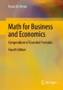 ビジネス・経済 Mathematical Economics Math for Business and Economics: Compendium of Essential