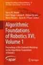 Algorithmic Foundations of Robotics XVI, Volume 1: Proceedings of