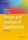 Design and Analysis of Experiments | Springer Nature Link