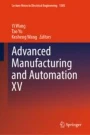 Advanced Manufacturing and Automation XV | Springer Nature Link