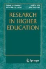 studies in higher education impact factor