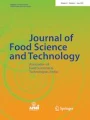 research on food science and technology
