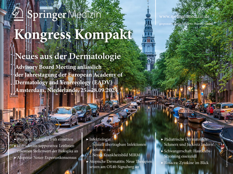 Titelbild Kongress Kompakt EADV 2024
