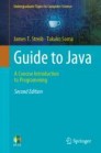 Guide to Java: A Concise Introduction to Programming | SpringerLink