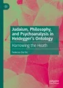 Judaism, Philosophy, and Psychoanalysis in Heidegger’s Ontology Couverture du livre