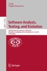 Software Analysis, Testing, and Evolution