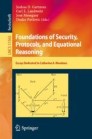 Foundations of Security, Protocols, and Equational Reasoning